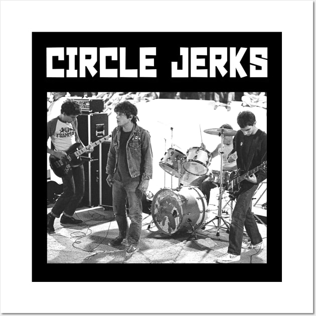 CIRCLE JERKS Wall Art by Pemandangan Kenangan 2000